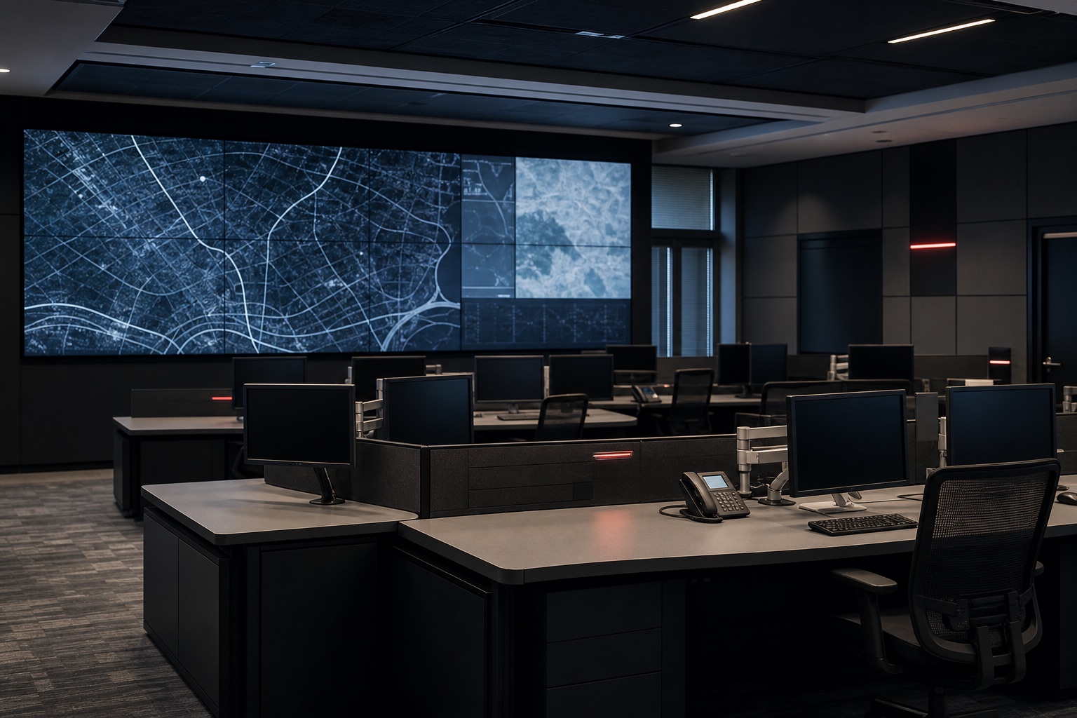 Neutral operational equipment representing Command & Control Consultancy